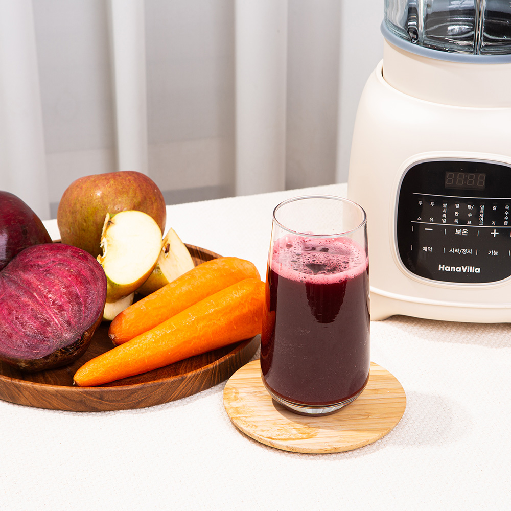 대용량 눌러붙지않는 간편세척 12중칼날 보온 두유제조기 1.75L