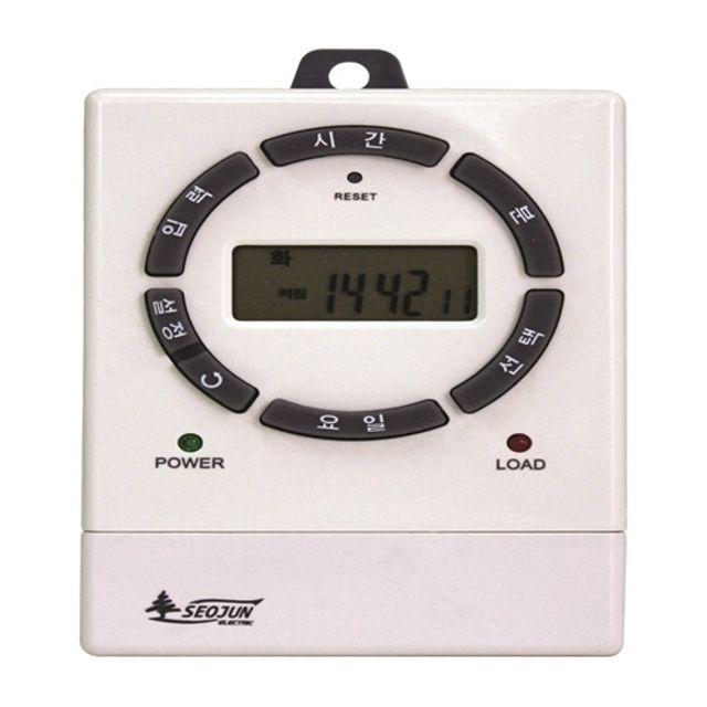 서준전기 디지털 타임스위치 SJD-R16 1W SJD-R16 1EA - 메인 이미지
