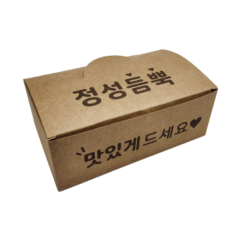 크라프트 치킨박스 대 9/10/11호 한마리 200매 통닭 닭강정 포장용기 배달 - 메인 이미지