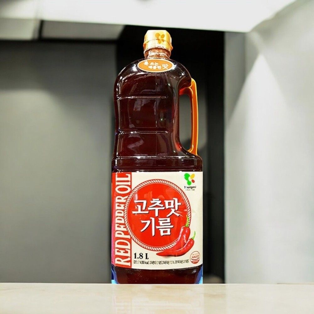 고추맛 기름 1.8L 식당용 향미유 - 상품 이미지