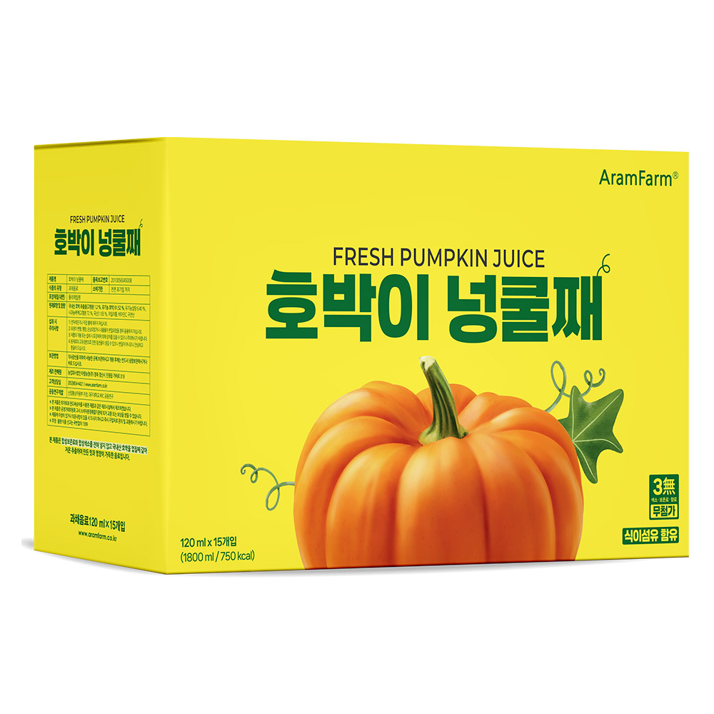 [3+1] 호박이 넝쿨째 국내산 늙은 호박즙 1박스 - 상세 이미지 3