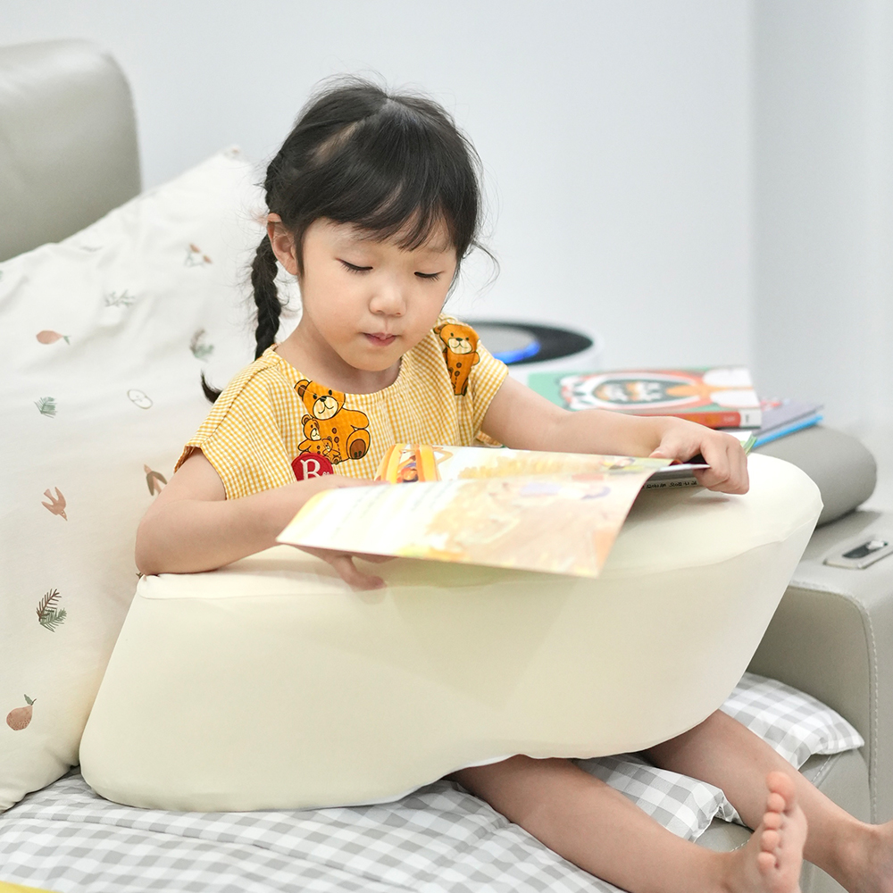 펌플렉스 바른자세 레벨업쿠션 130 스터디 쇼파 침대 독서 쿠션 유아독서대