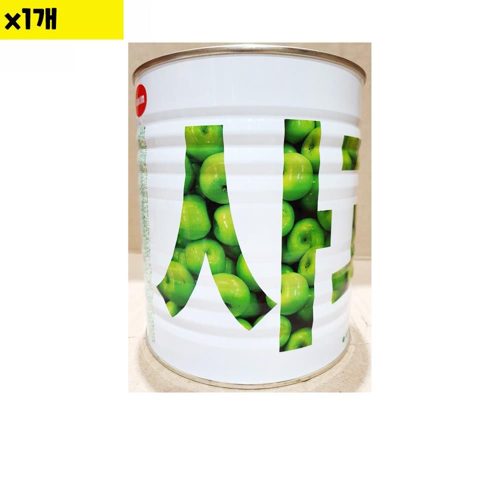 식자재 식재료 도매 사과잼 가림산업 캔 3Kg 1개 - 상품 이미지