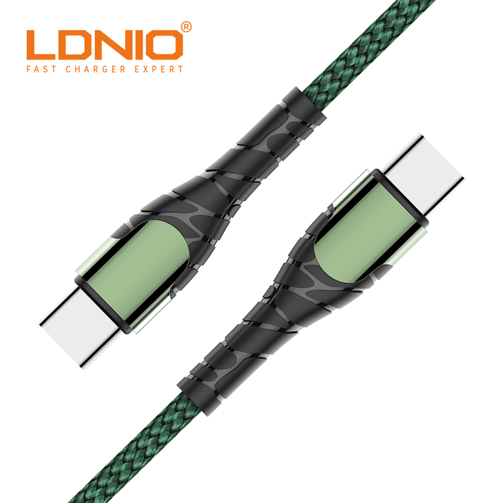 LDNIO USB C to C PD 고속 충전 케이블 LC101 LC102 1M 2M - 상세 이미지 2