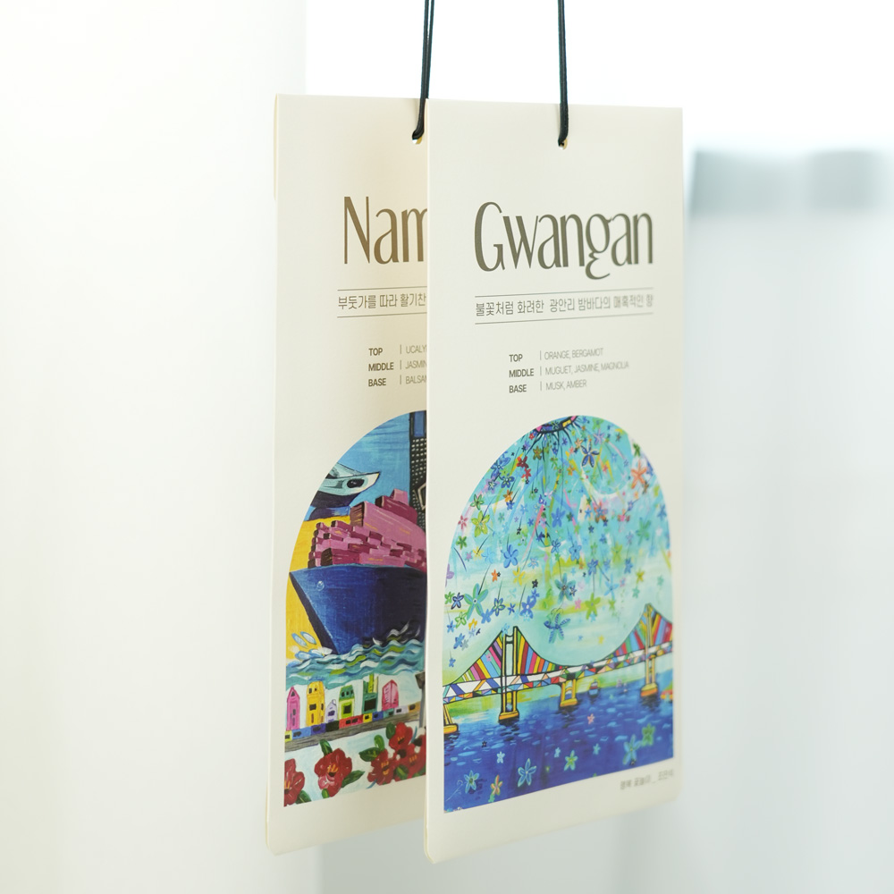 오헬라 방향제 사쉐 옷장 걸이형 대용량 실내 디퓨저 기념일 생일 집들이선물 밤쉘방향제 - 상품 이미지