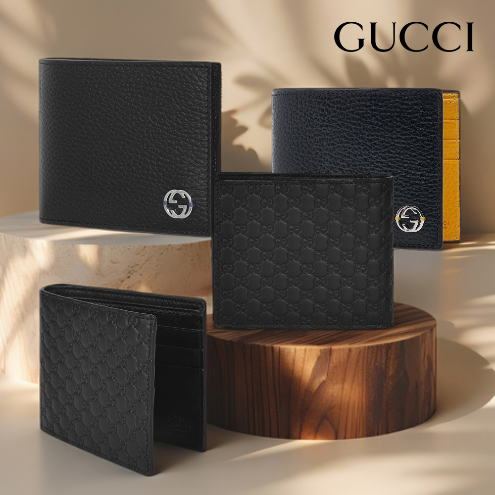 구찌 남자 반지갑 인터로킹 투톤 마이크로시마 명품지갑선물 구찌 남성 지갑