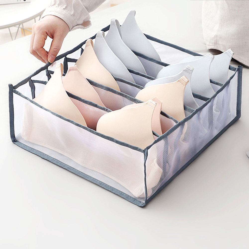 칸막이 언더웨어 수납함 속옷정리 6칸 브래지어정리 - 메인 이미지