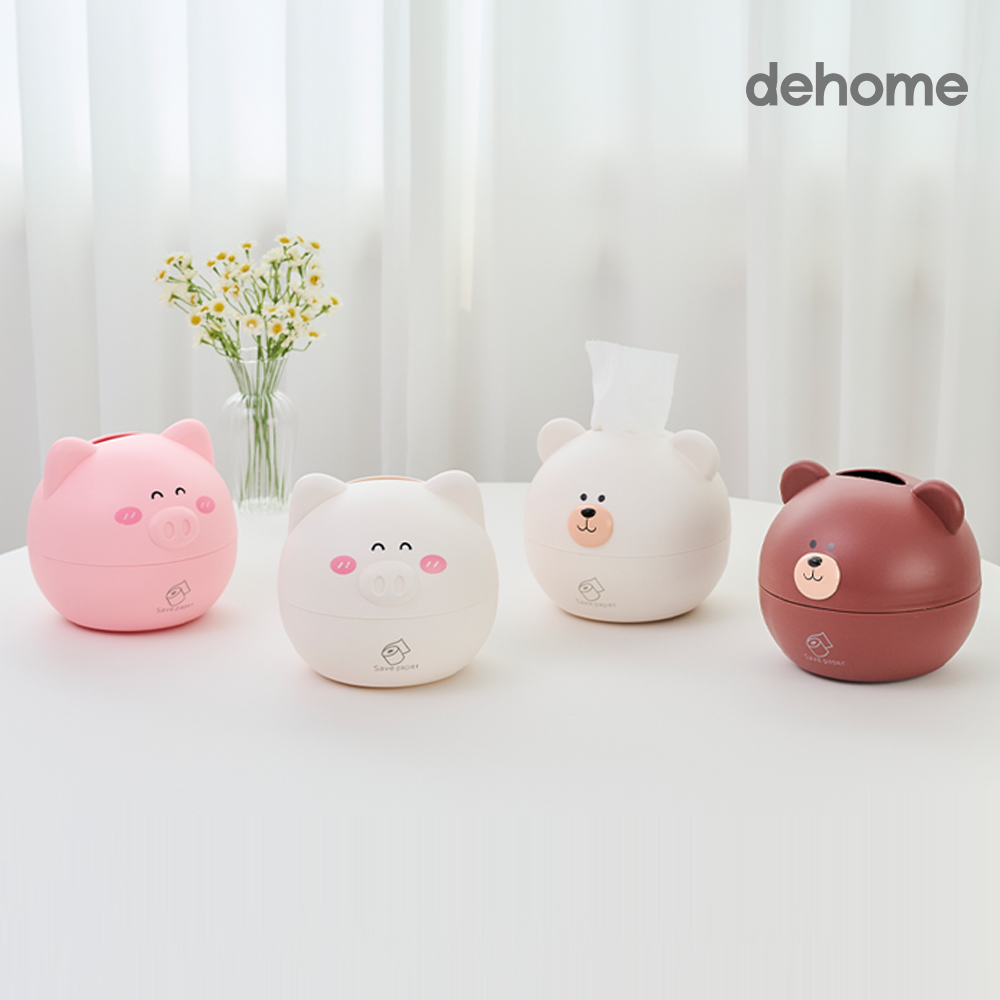곰돌이 두루마리 휴지 케이스 - 상품 이미지