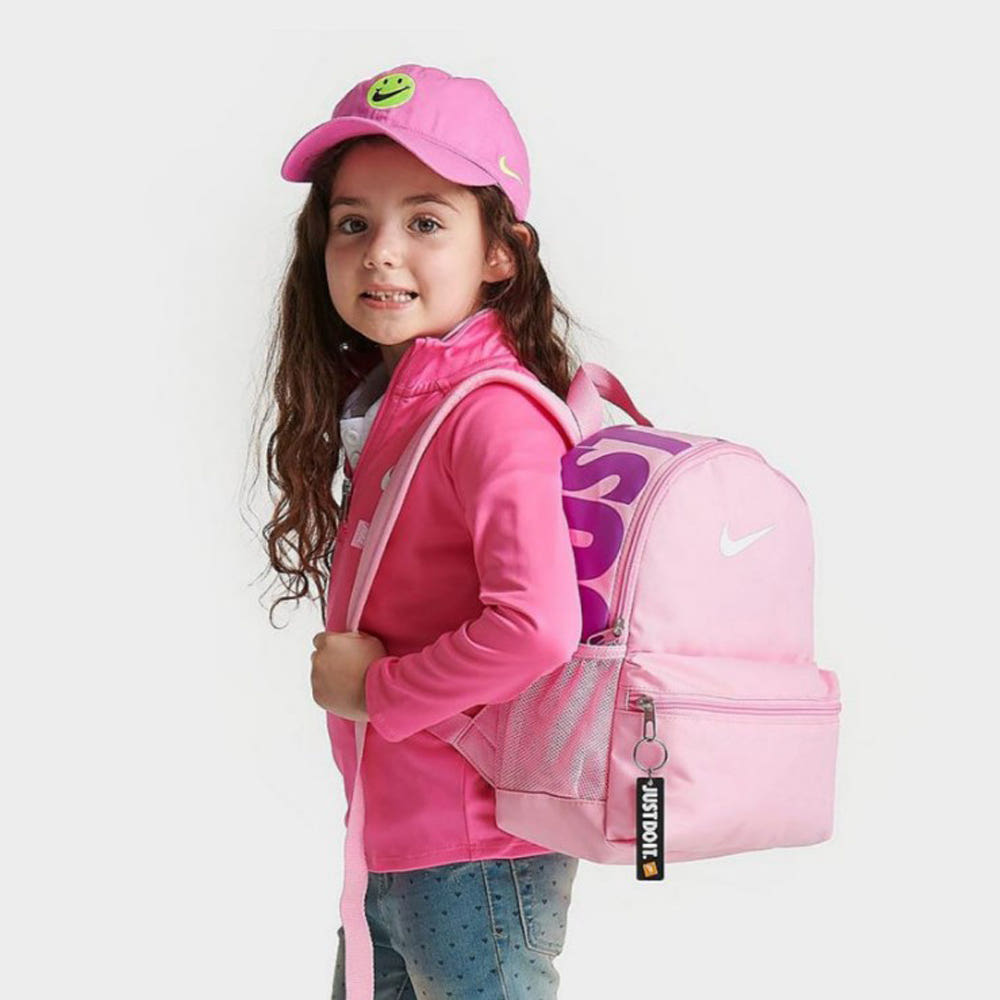 [국내매장판] 나이키 미니 백팩 브라질리아 JDI 신학기 소풍 보조 학원 여행 가방 푸크시아핑크