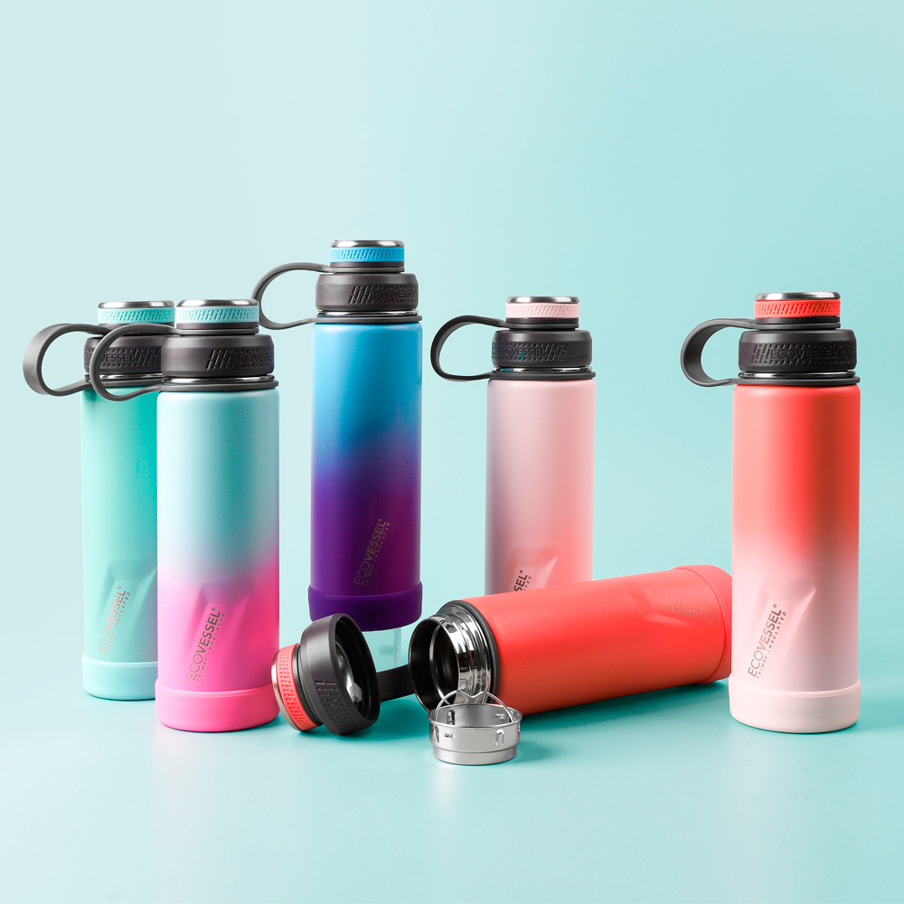 에코베슬 스텐 텀블러 볼더20 591ml 거름망 보냉 보온병 스포츠 대용량 손잡이