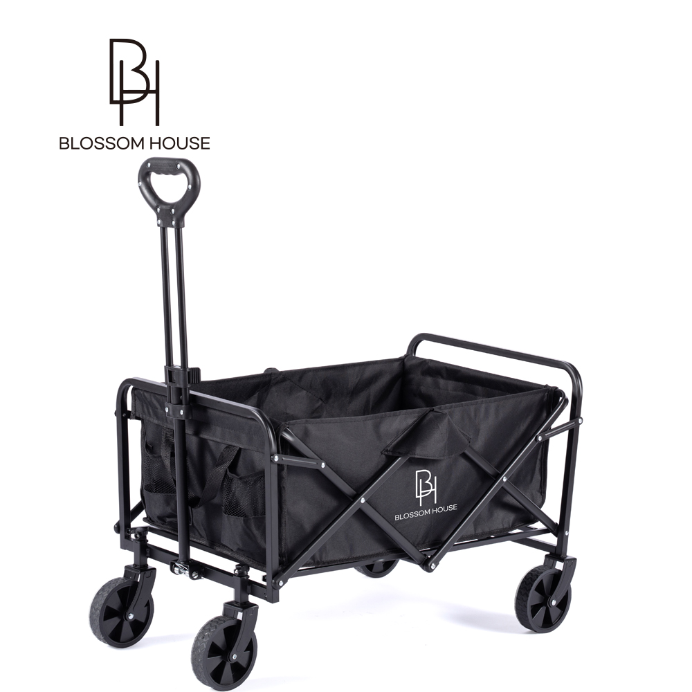 블라썸하우스 캠핑 웨건 접이식 수레 왜건 캐리어 360도 회전 컴팩트 폴딩 카트