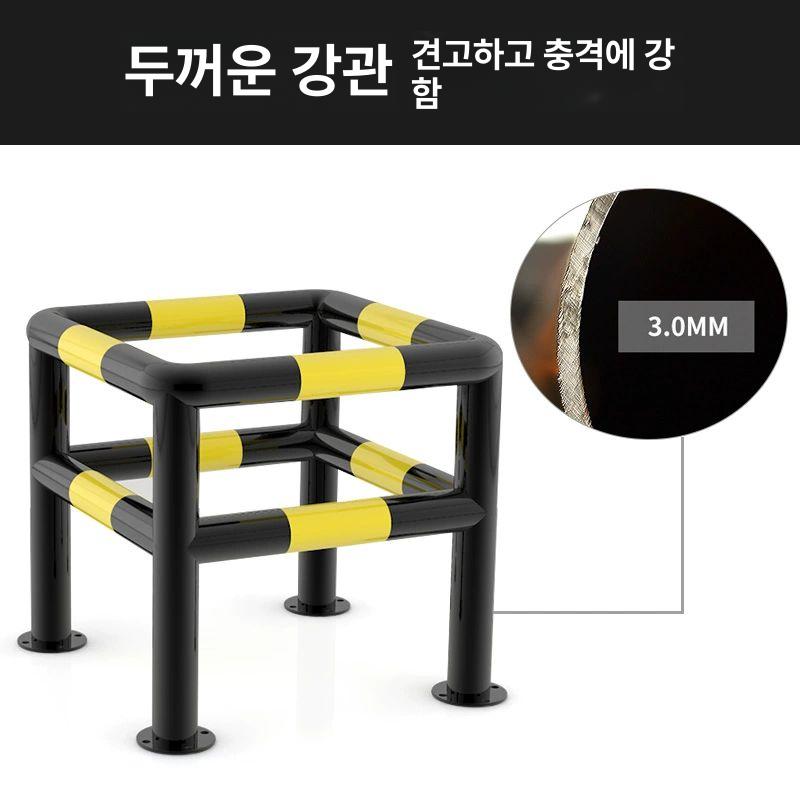 소화전 충돌방지 난간 안전가드 충돌 강관 차단봉 단층 안전대 안전난간 안전바 안전휀스 입형 B - 상세 이미지 5