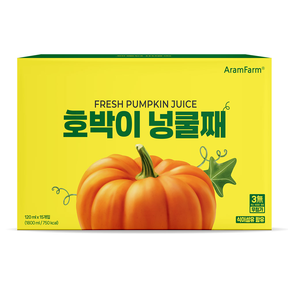 [3+1] 호박이 넝쿨째 국내산 늙은 호박즙 1박스 - 상세 이미지 2