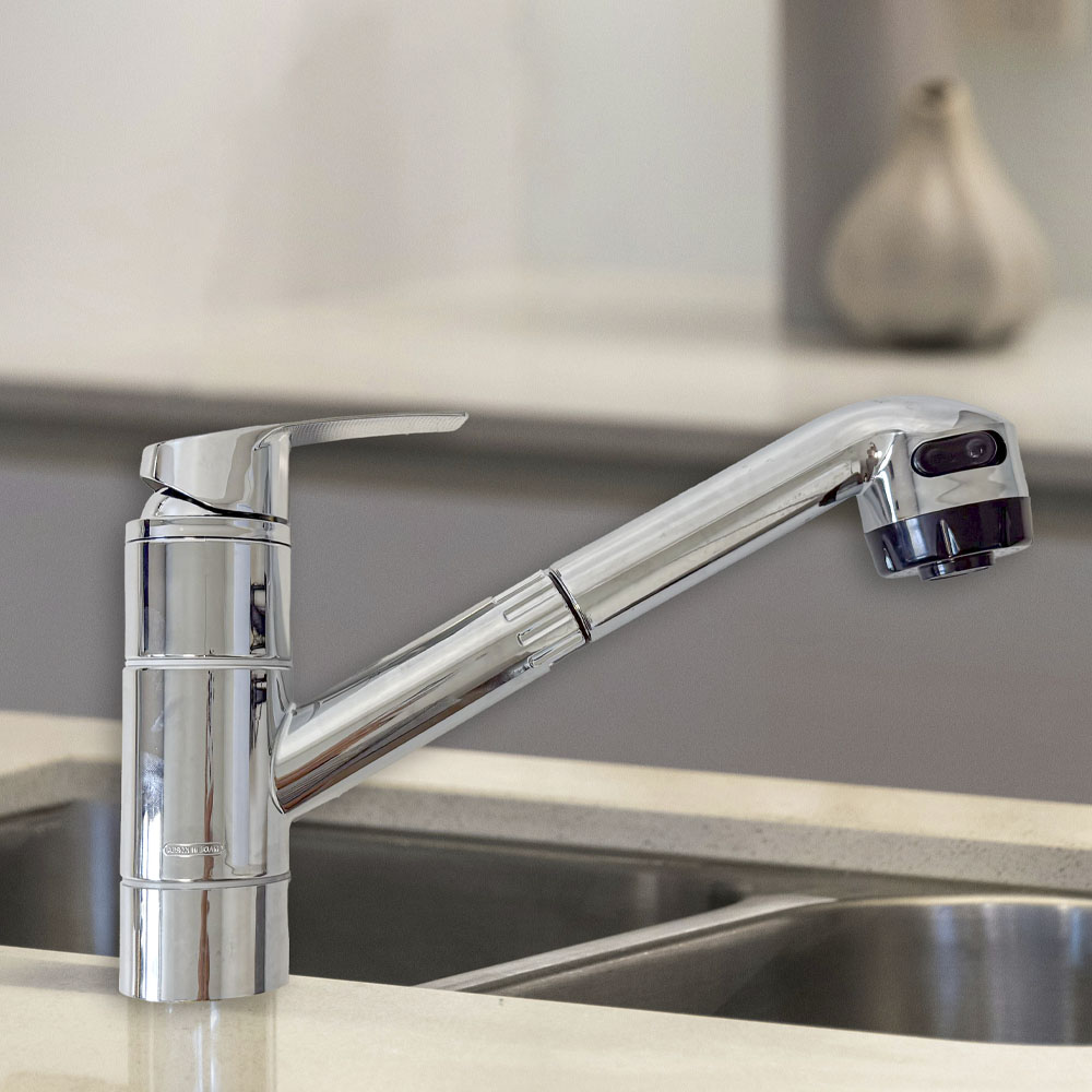 싱크대 주방 수전헤드 셀프교체 원홀 자바라 수도꼭지 호스 세트