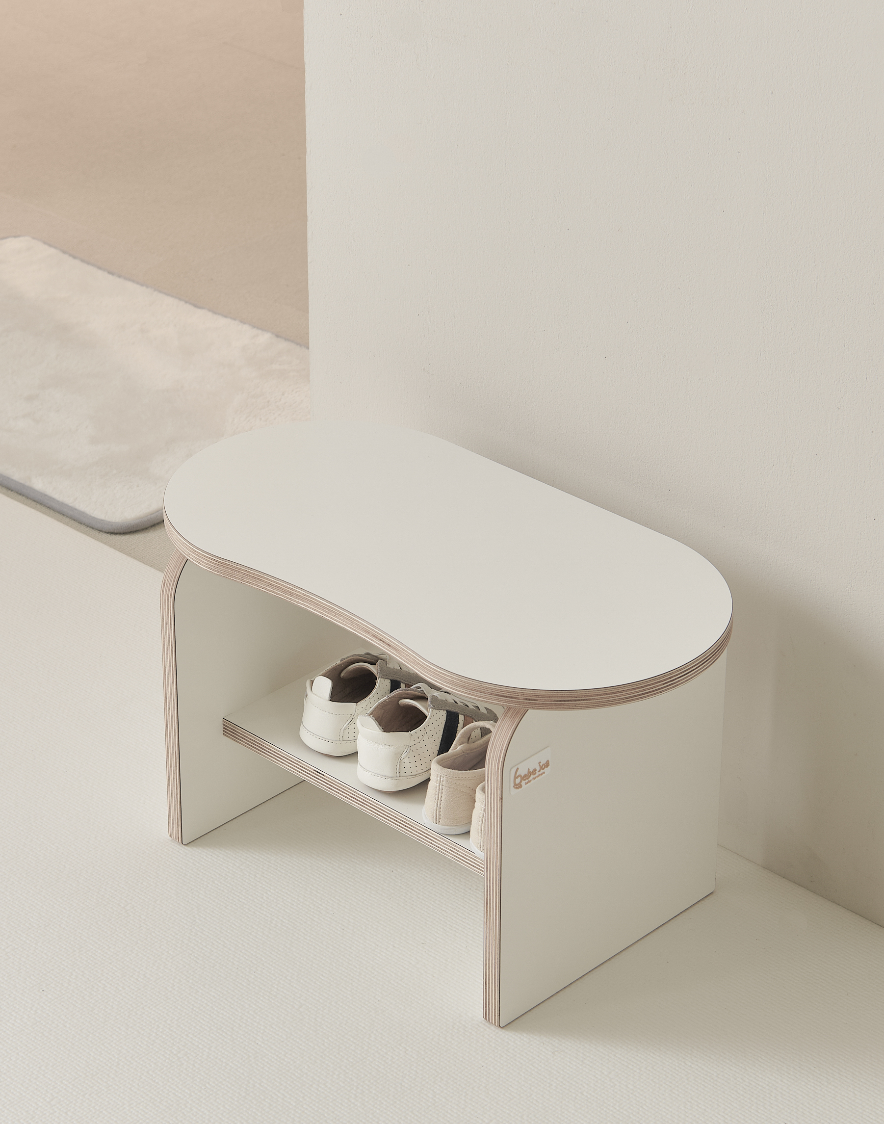 베베조아 아기 슈벤치 현관 신발장 오픈형 의자