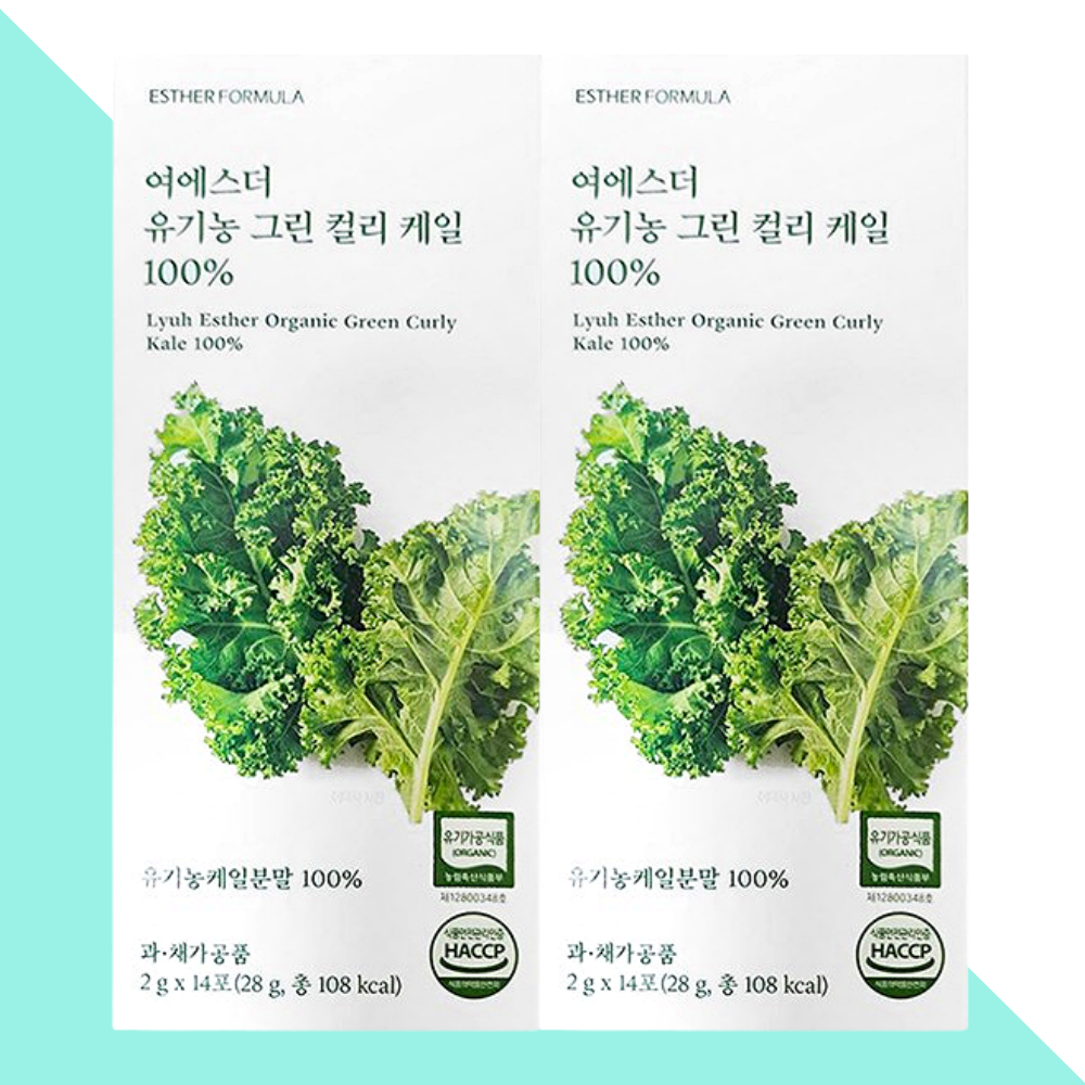 에스더포뮬러 유기농 컬리 케일 가루 파우더 여에스터 14포X2개 - 상세 이미지 4