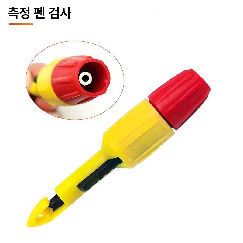 터미널 커넥터 자동차 배선 점검 트레일러 테스터기 어댑터 정비 피부손상방지 선탐침 4mm 빨강 - 상세 이미지 4
