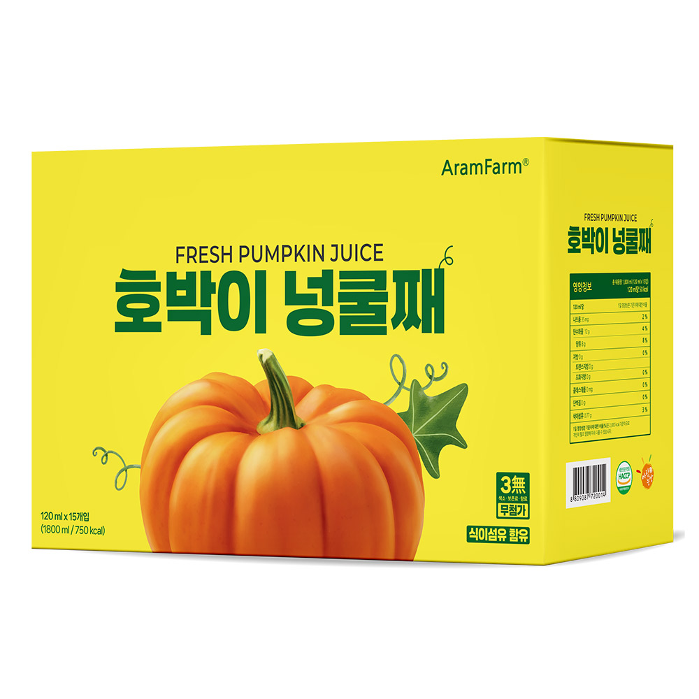 [3+1] 호박이 넝쿨째 국내산 늙은 호박즙 1박스 - 상세 이미지 4