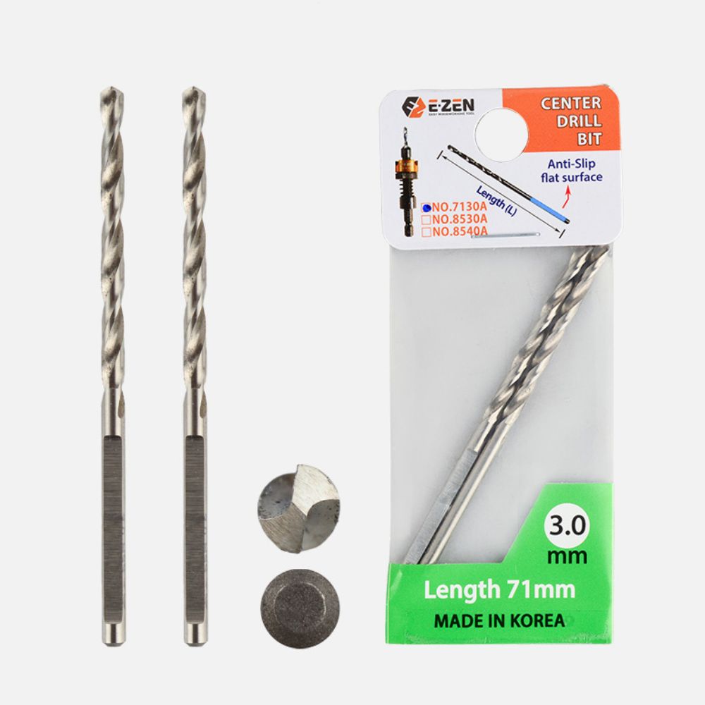 롱타입 2EA MADE IN 면처리 3x85mm 센터드릴비트 KORE - 상품 이미지