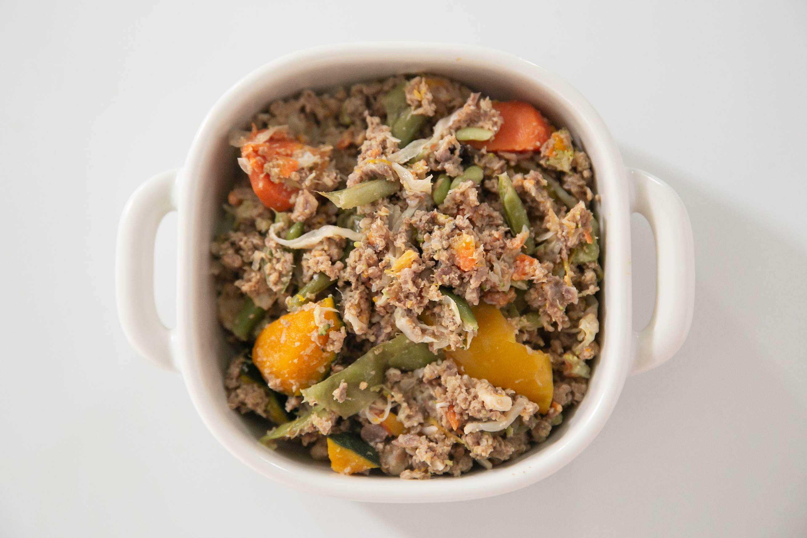 강아지 화식 저지방 자연식 대형견 수제 사료 메추리 화식 100g 5팩