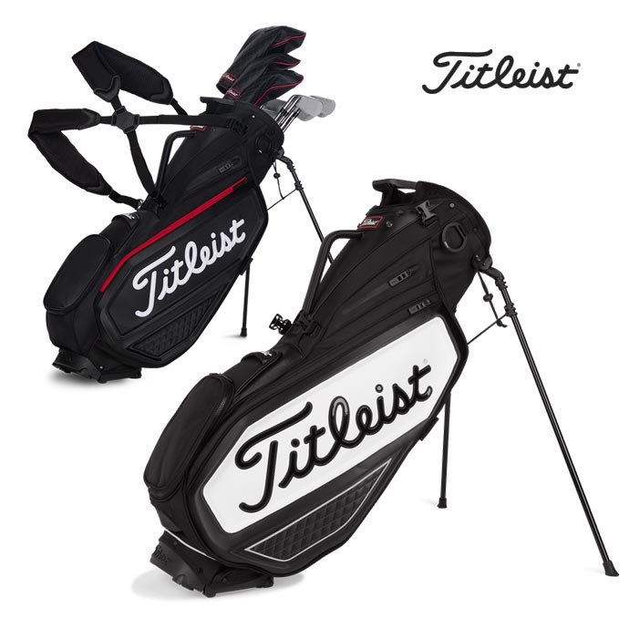 타이틀리스트 젯블랙 미드사이즈 스탠드백(TB21SXSFK)