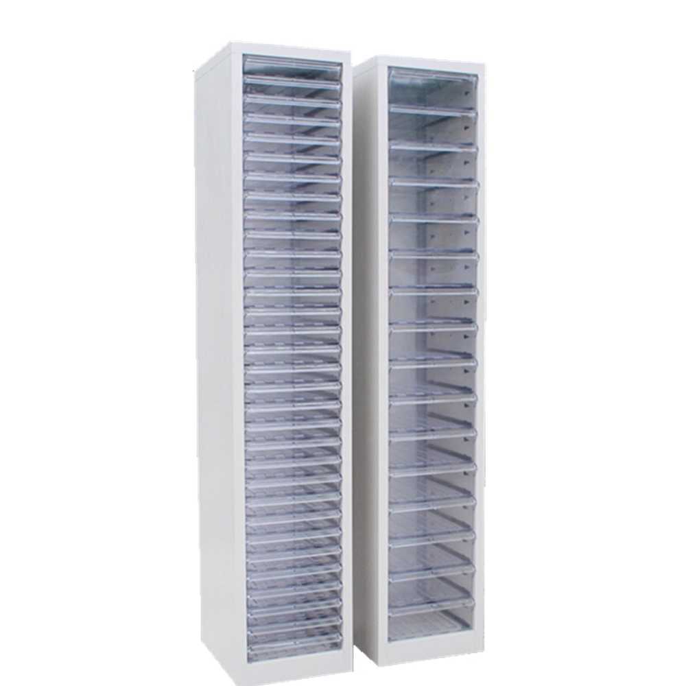 A4용지 보관함 서류함 종이 지류 문서함 오피스 서랍 6mm 6단 (큰 서랍) - 상품 이미지