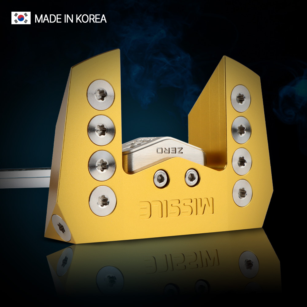 미사일 골프 제로토크 CNC 밀링 퍼터 로얄골드 - 상품 이미지