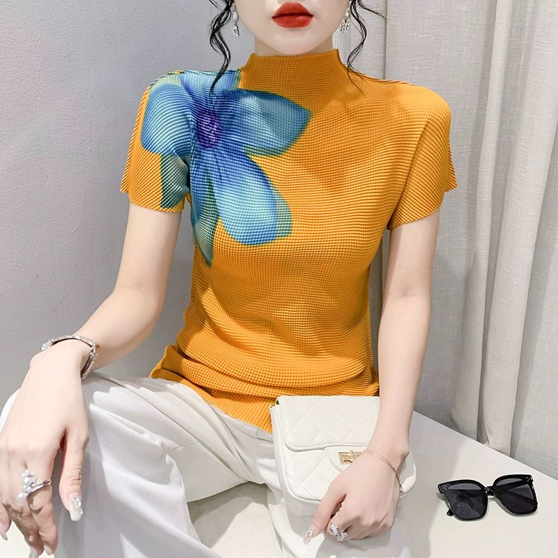 여성 라인 댄스상의 반짝이 왈츠 무대의상 댄스복 라인댄스 라인댄스복 댄스복상의 여성댄스복 핑크 S - 상세 이미지 2