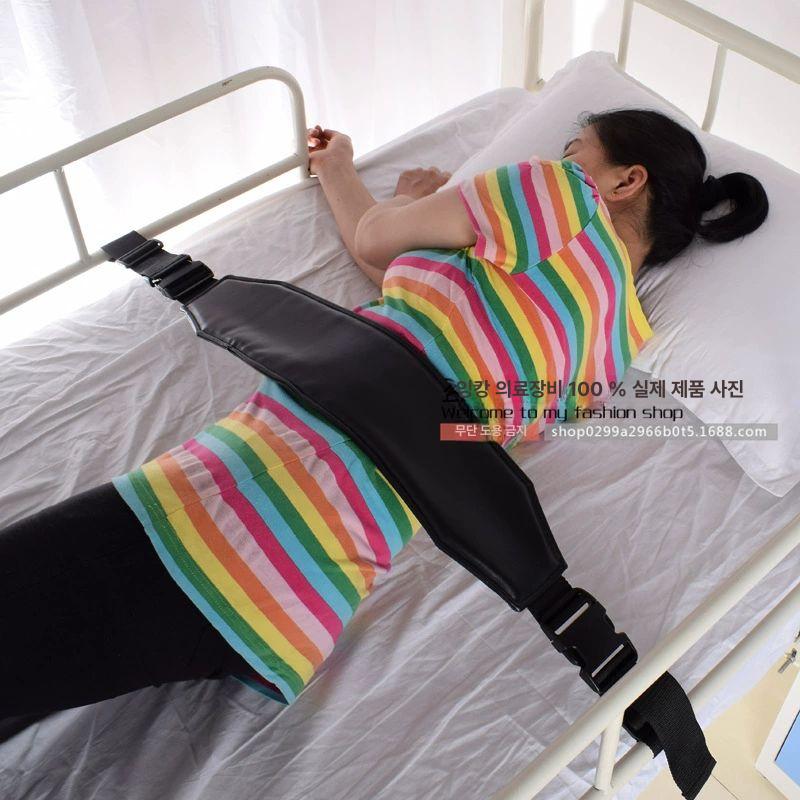 낙상방지 스트랩 벨트 노인 지지대 프리사이즈 구속복 두께 0.9MM 그린 약 140CM 프리사이즈 - 상세 이미지 4