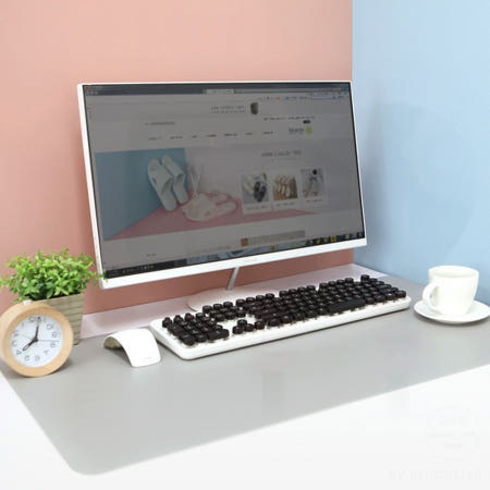 컴퓨터 책상 모니터 키보드 마우스 사무용 홈오피스