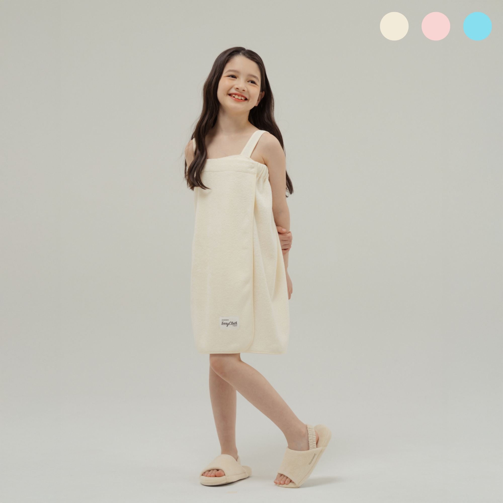 [헤이데이무드 HDM] 아기목욕가운 유아비치가운 테리 키즈 샤워로브