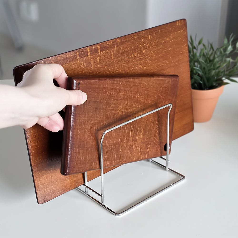 쿠네즈 스텐 도마거치대 걸이 도마 꽂이 정리대 - 상세 이미지 5