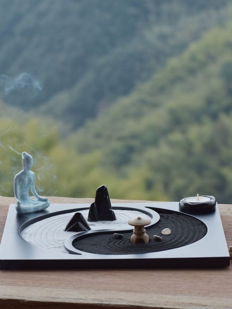 요가 스튜디오 장식 데코용 인테리어 태국 느낌 소품 개업 카페 고산 불상샌드판 - 상세 이미지 2