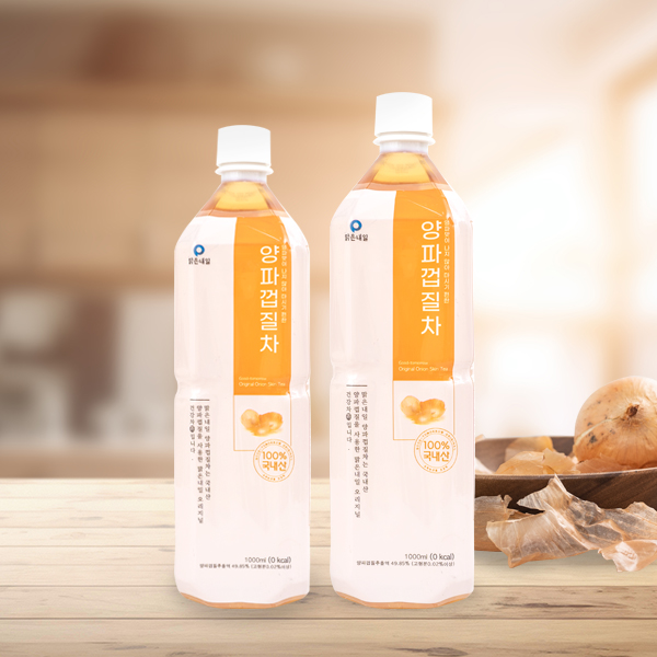맑은내일 양파껍질차 국내산 물 x 24병 500ml, 24개 - 상세 이미지 4