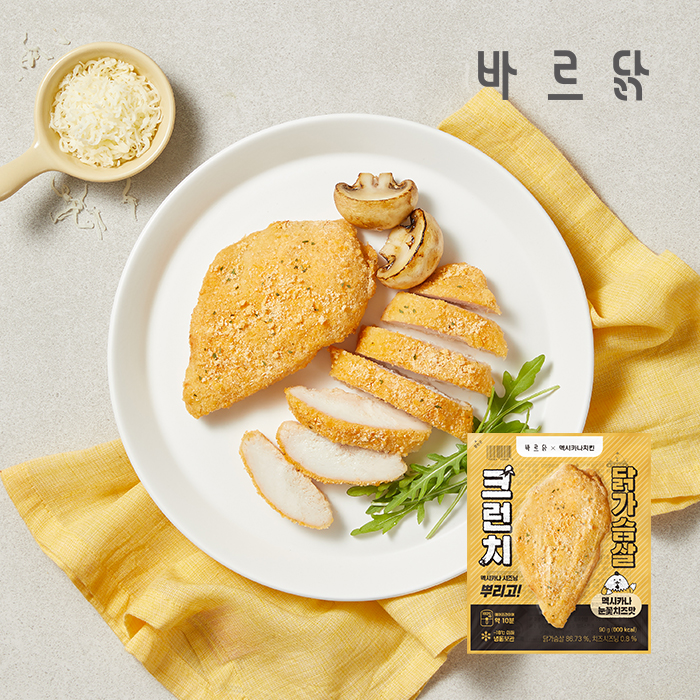 바르닭X멕시카나 크런치 닭가슴살 눈꽃치즈 21팩 - 상품 이미지