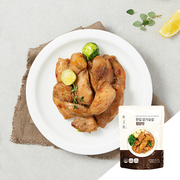 바르닭 한입 닭가슴살 찜닭 21팩 - 상품 이미지