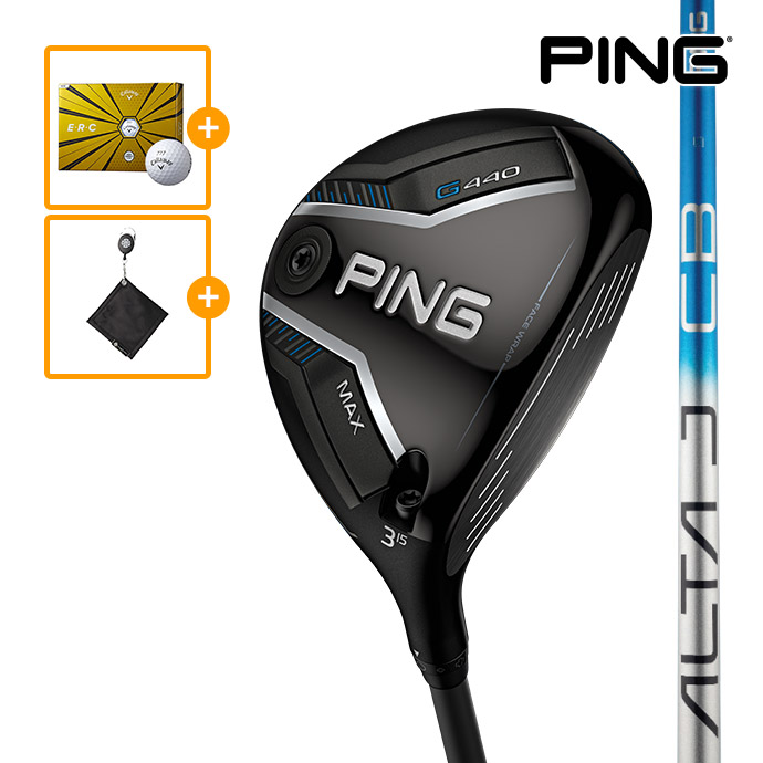 (핑/삼양) 2025년 PING G440 MAX 페어웨이우드(ALTA J CB BLUE)