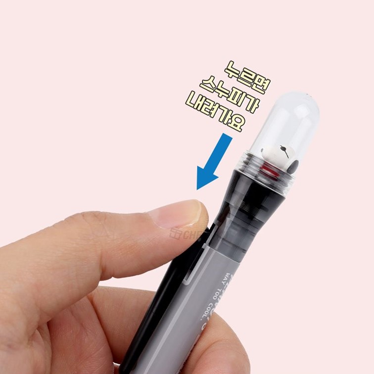 스누피 볼펜 0.7mm 귀여운 캐릭터볼펜 피너츠 선물 - 상세 이미지 3