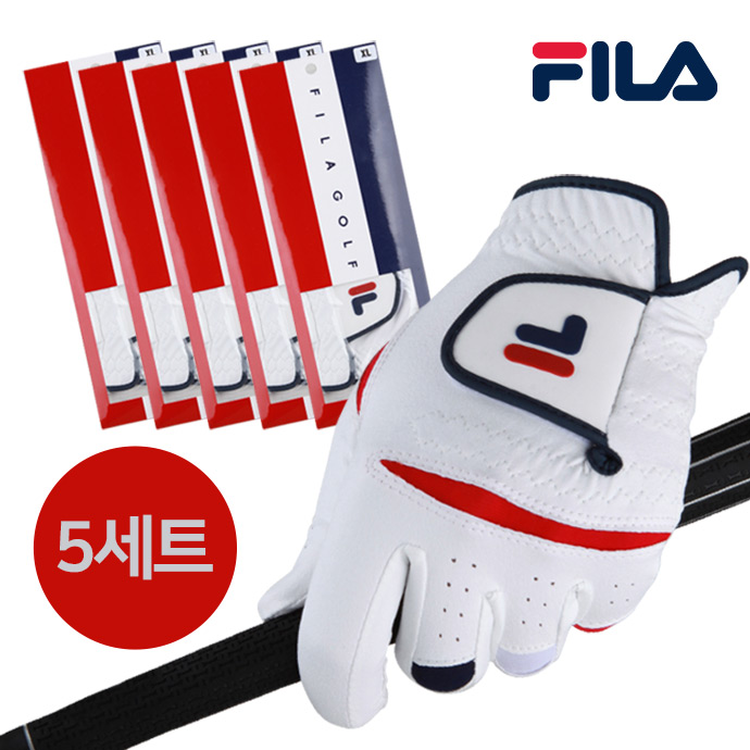 휠라 FL 3301 남성 골프장갑(5장세트)