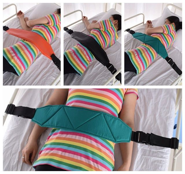 낙상방지 스트랩 벨트 노인 지지대 프리사이즈 구속복 두께 0.9MM 그린 약 140CM 프리사이즈 - 상세 이미지 2