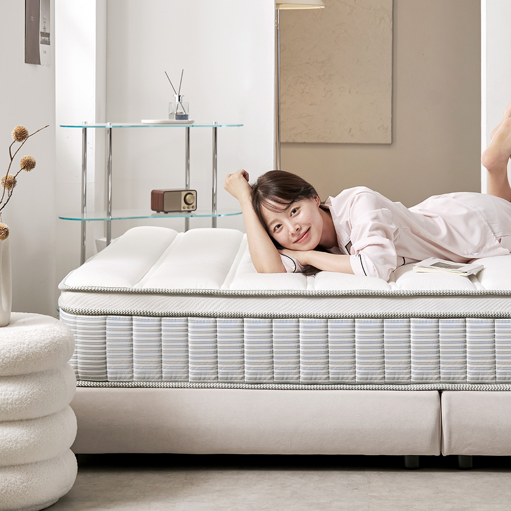 (N희망일) 스파인코어 유로탑 독립스프링 호텔 침대 매트리스 27cm S(싱글)