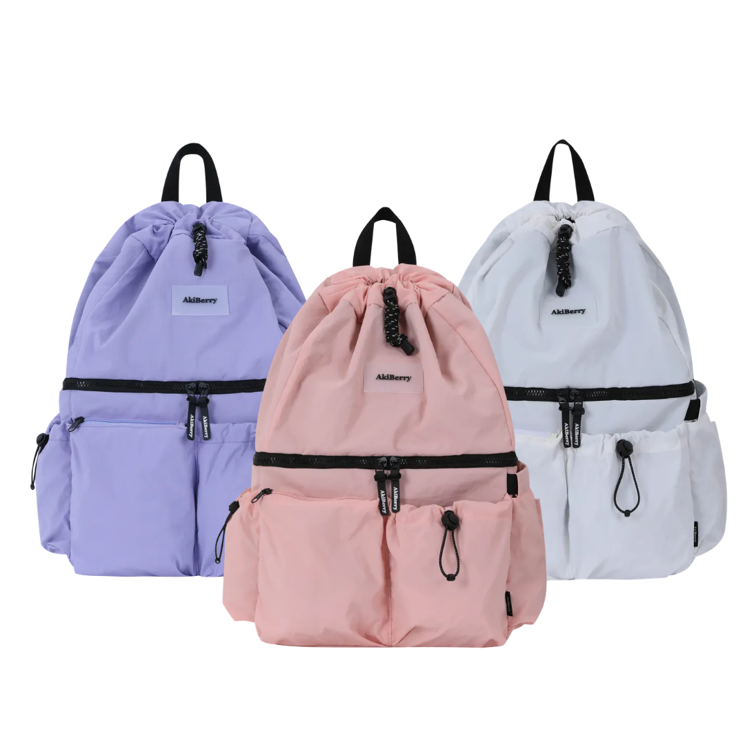 아키베리 몽프레백 / 기저귀가방 백팩 보냉이너백 물티슈파우치 포함 시그니처 글로시