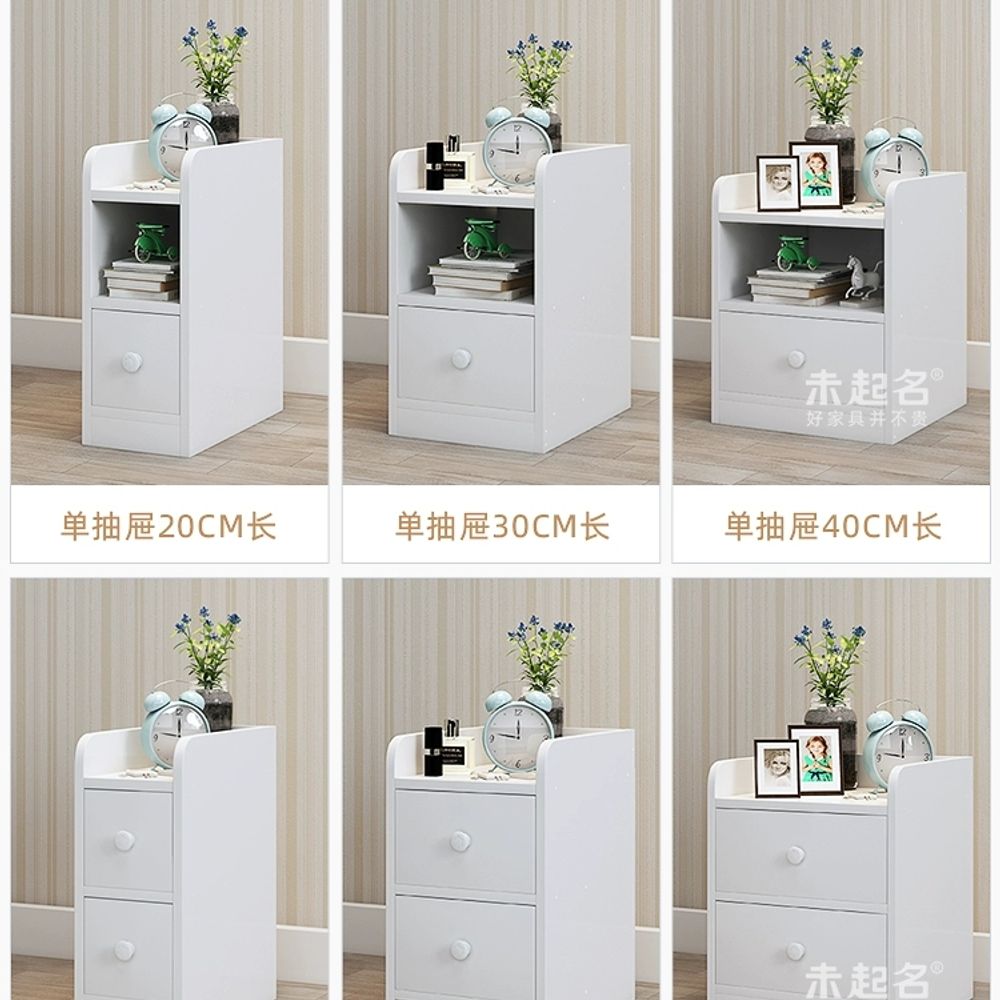 서랍장 테이블 틈새 사이드서랍장 선반 거실 침대 쇼파 - 상세 이미지 3