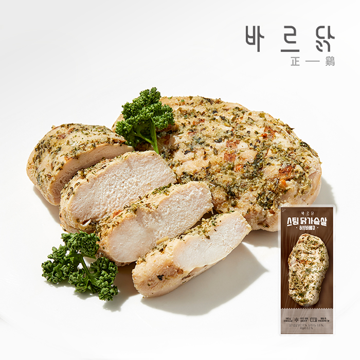 바르닭 스팀 닭가슴살 허브바베큐 21팩 - 상품 이미지