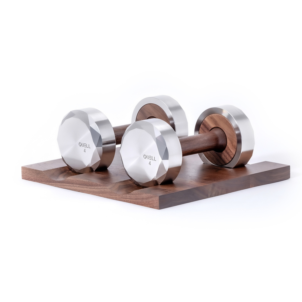 크웰 덤벨 Fortis (4kg x 2) 홈트기구 덤벨세트 아령세트 프리미엄덤벨 우드덤벨 - 메인 이미지