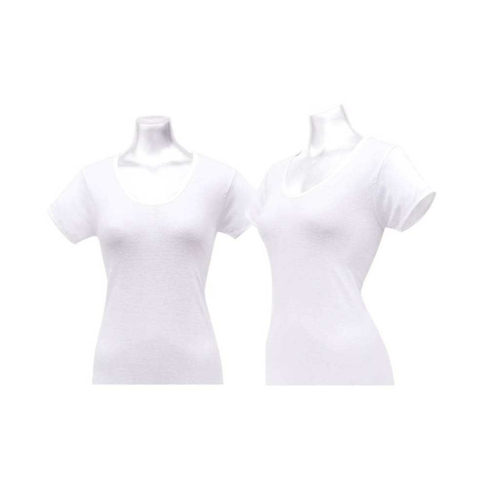 제임스딘 면100% 여성 반팔 베이직 기본 런닝 2매 - 상세 이미지 4