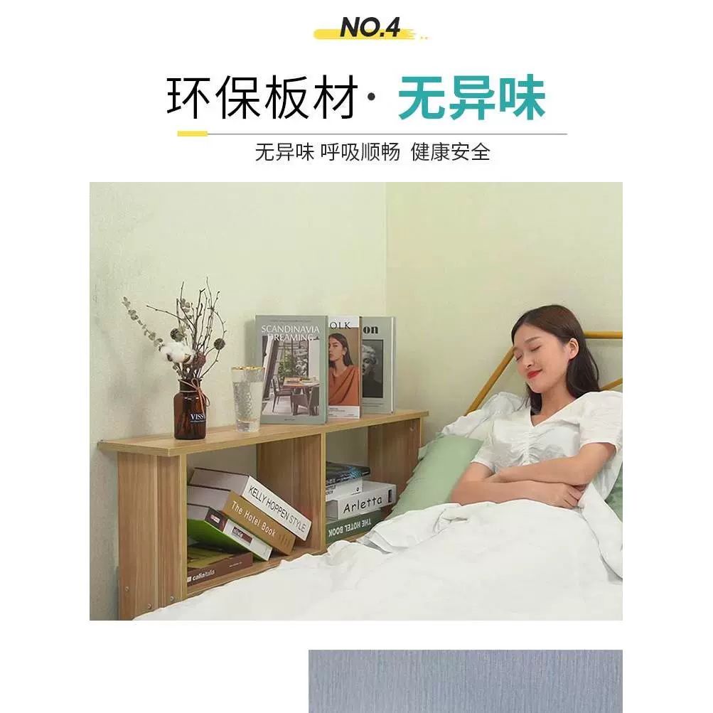 폭 좁은 긴 선반 슬림 얇은 현관 긴수납장 거실 사이드테이블 목재 연호두색 100x10x85 매우 좁음 - 상세 이미지 2