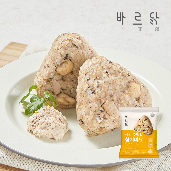 바르닭 삼각주먹밥 참치마요 21팩 - 상품 이미지