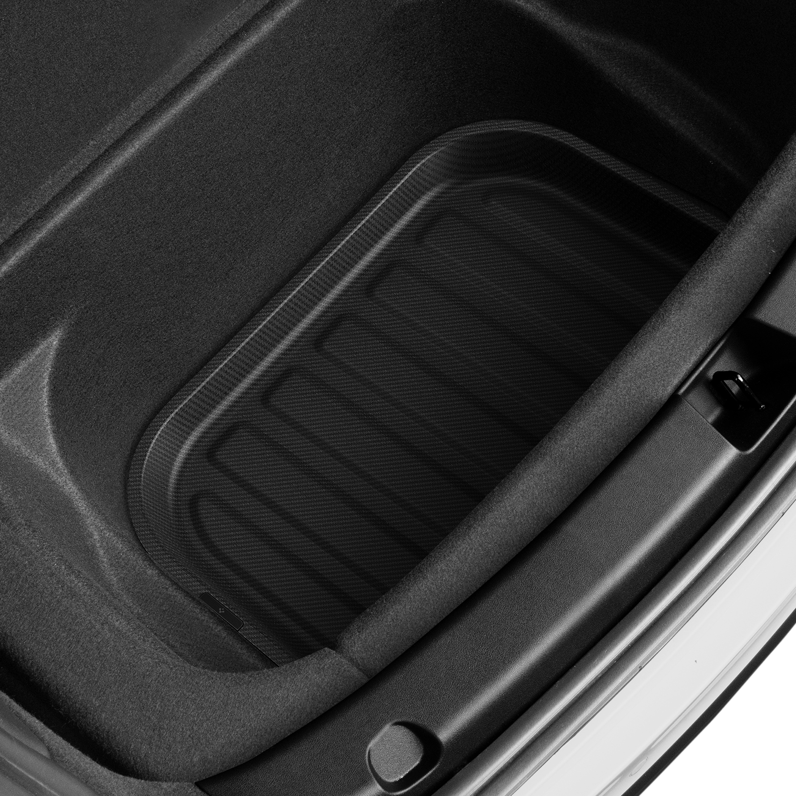 테슬라 모델Y 자동차 트렁크 매트 방수 매트 블랙, 후면트렁크스토리지