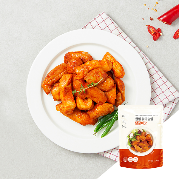 바르닭 한입 닭가슴살 닭갈비 21팩